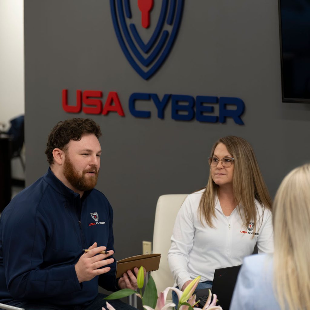 USA Cyber staff team meeting